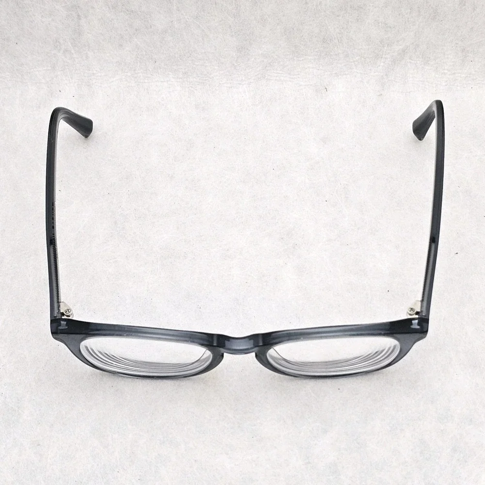 Warby Parker Lyle 370 Crystal Blue Wayfarer Eyeglasses Frames 47-18 140 Designer